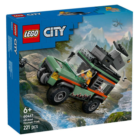 Lego city 60447 Véhicule tout terrain 4x4 pour la montagne