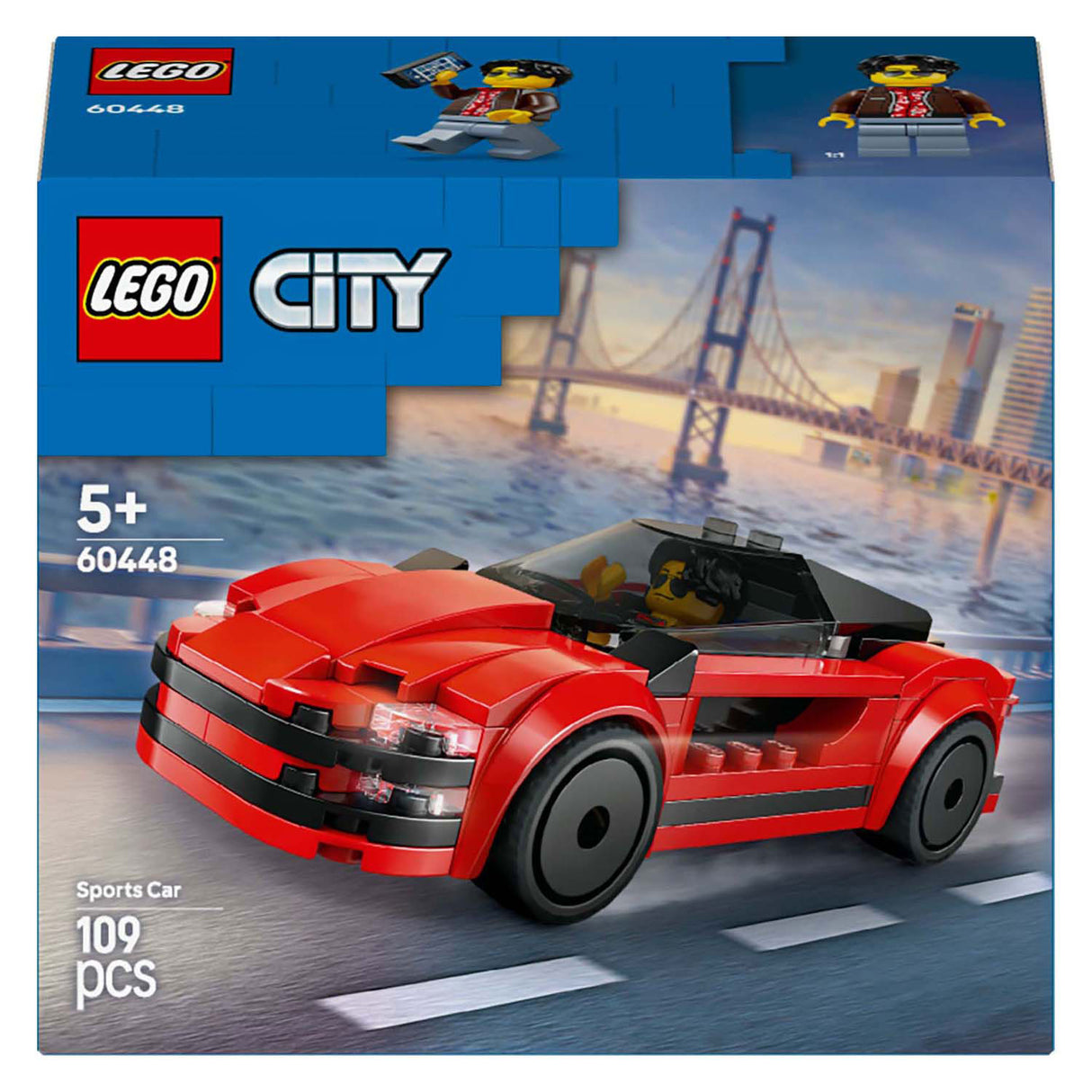 LEGO CITY 60448 Red Sports Car