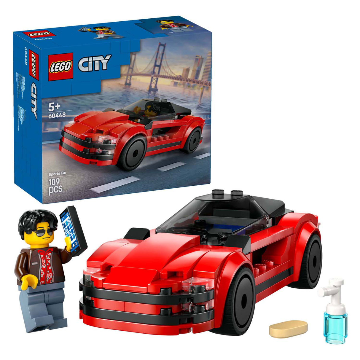 Lego City 60448 Röd sportbil