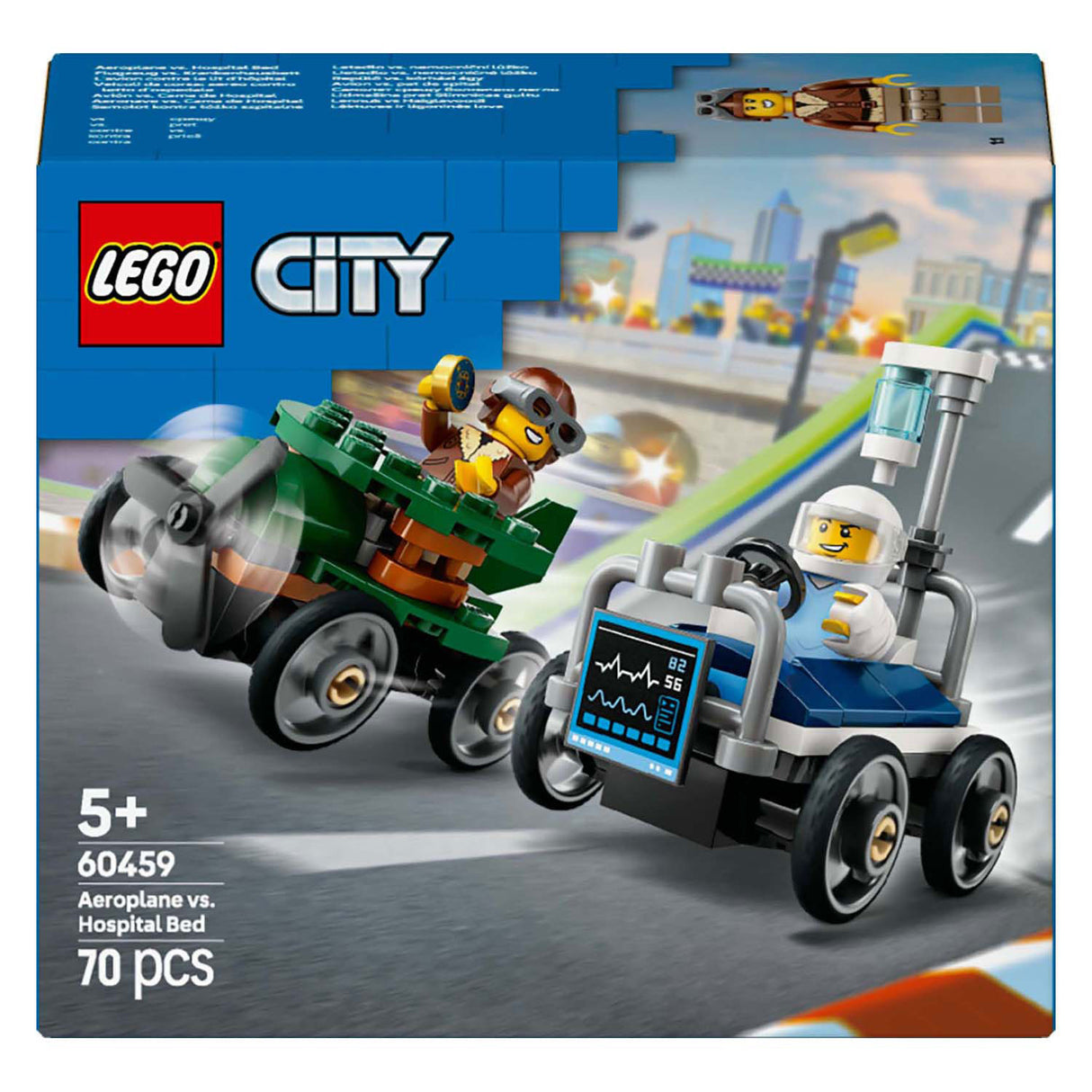 Lego City 60459 Race Car Pack: Fliger vs. Lobister Bett