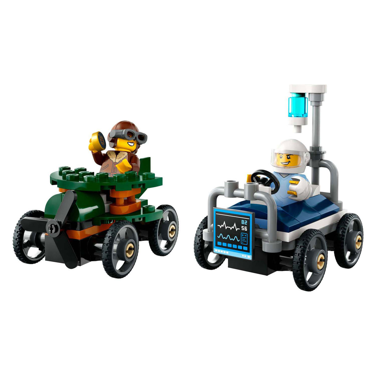 Lego City 60459 Race Car Pack: Fliger vs. Lobister Bett