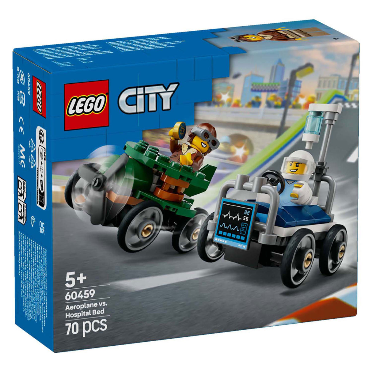 Lego City 60459 Race Car Pack: Fliger vs. Lobister Bett