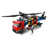 Lego City 60462 helikopter, gasilski voziček in remix