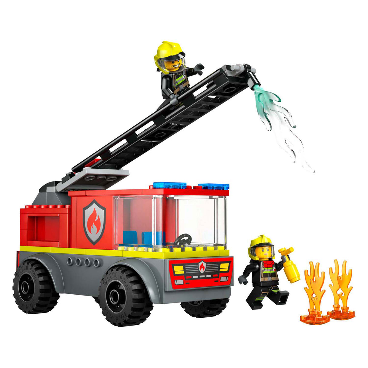 LEGO City Fire Brigade Ladder Car med figurer - 60463