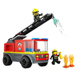 Lego City Fire Brigade Ladder Car With Figures - 60463