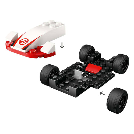 Lego city f1 williams racing et haas f1 voitures de course - 60464