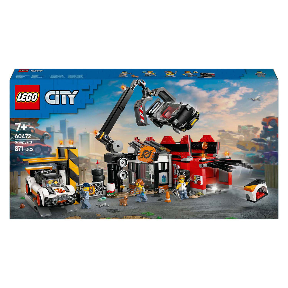 Lego City 60472 Schrroh Heap mat Autoen