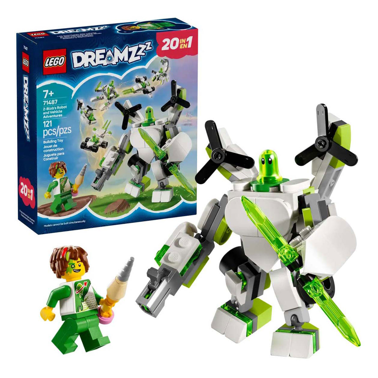 Lego Dreamzzz 71487 Z-Blobs Robot et Véhicule Adventures