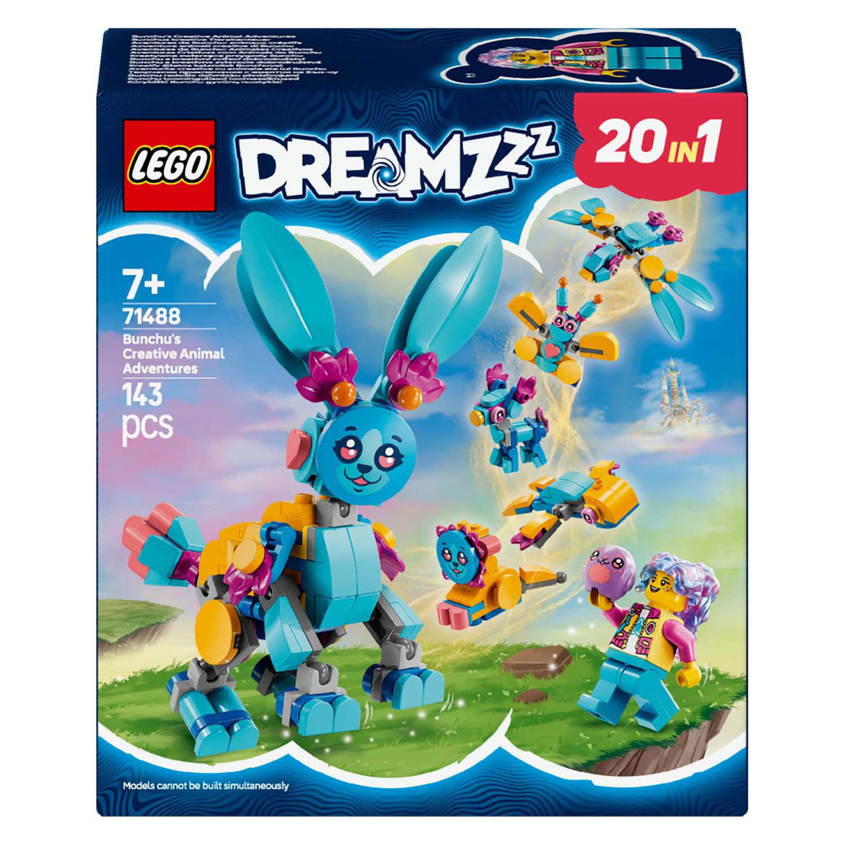 Lego Dreamzzz 71488 Bunchu seng kreativ Déier Aventuren