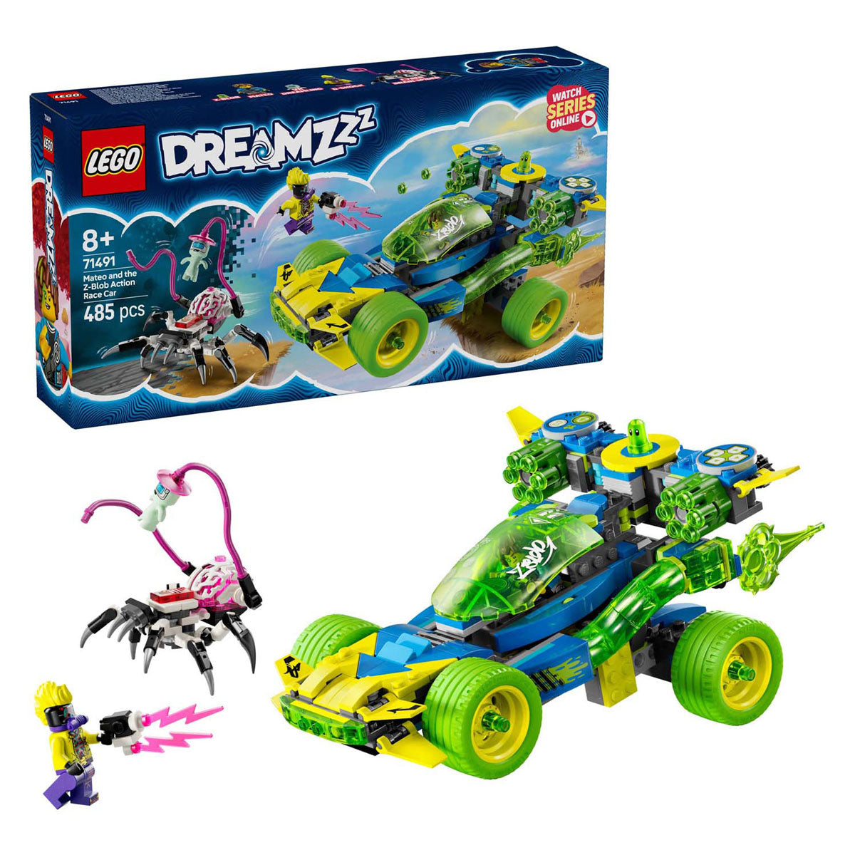 Lego Dreamzzz 71491 Mateo og Z-Blob-kampanjekjøretøyet