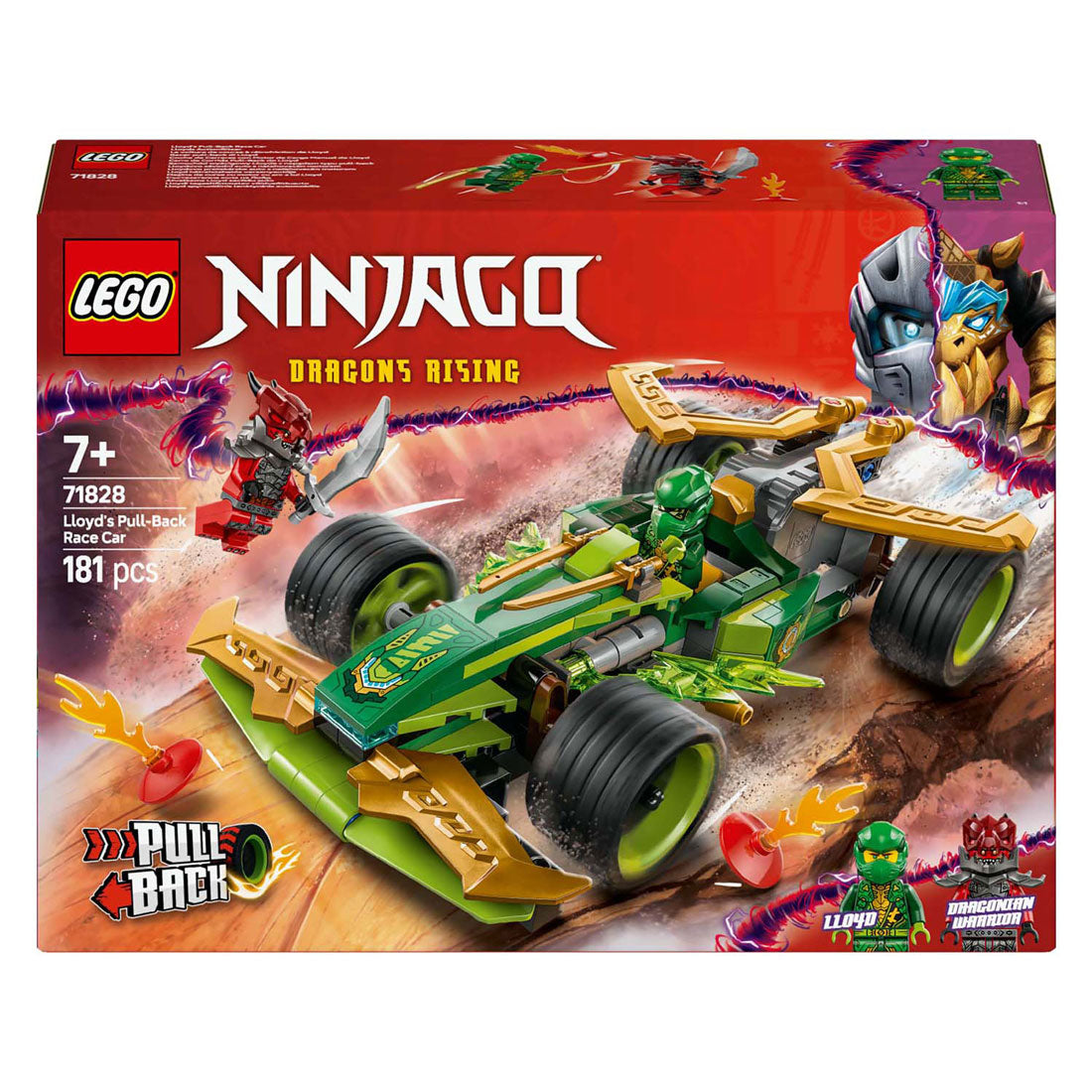 Lego Ninjago 71828 Lloyds Pull-Back Racing Car