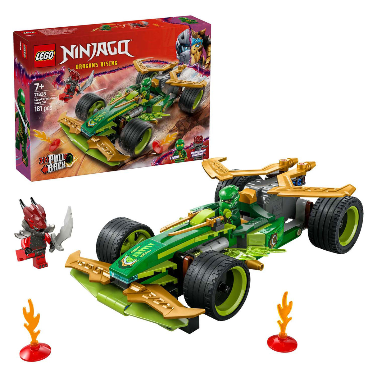 Lego Ninjago 71828 Lloyds Pull-back racing car