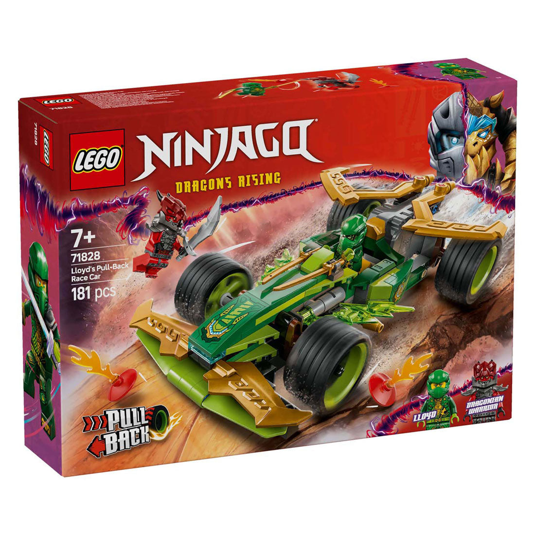 Lego Ninjago 71828 Lloyds závodní auto