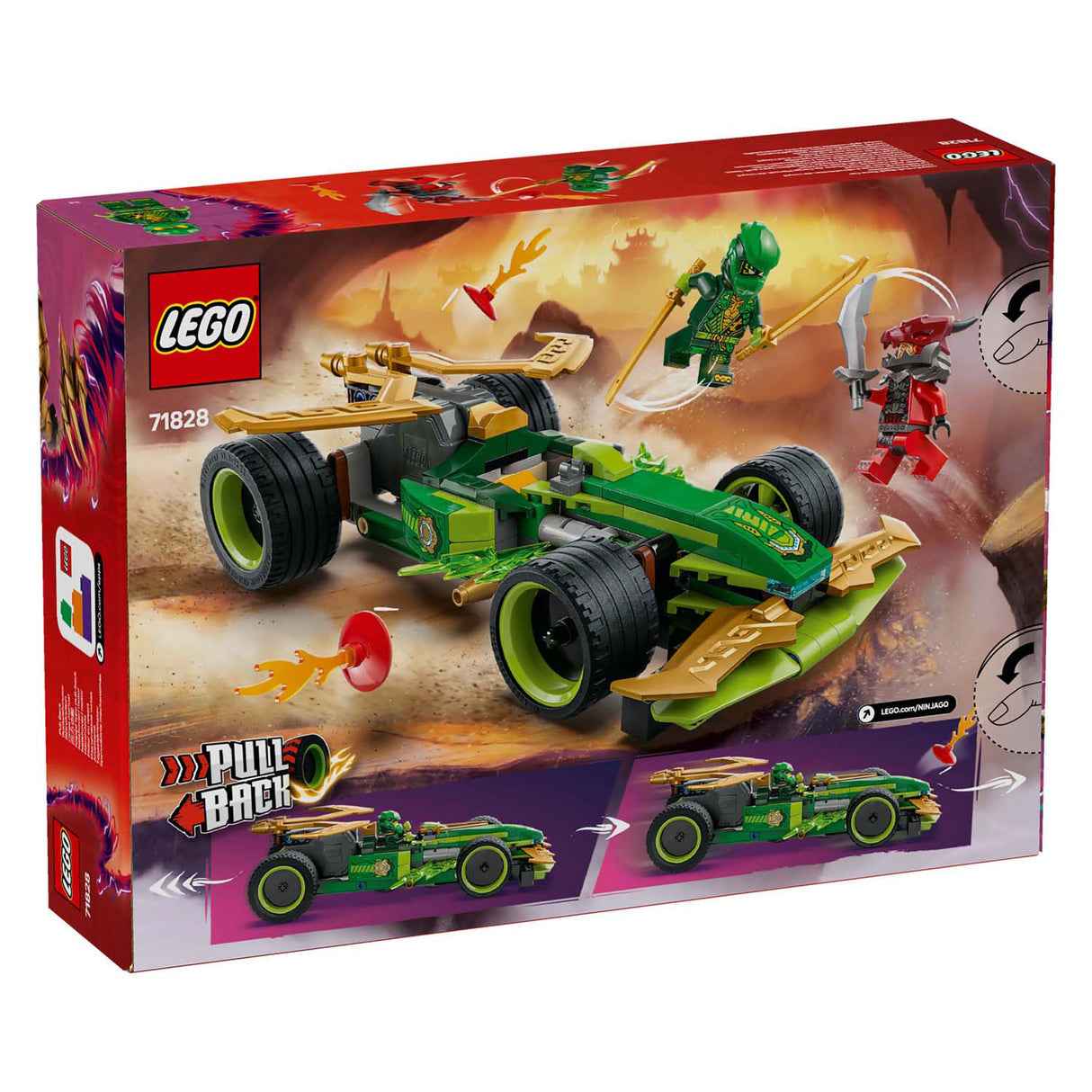 Lego Ninjago 71828 Lloyds Pull-Back Racing Car