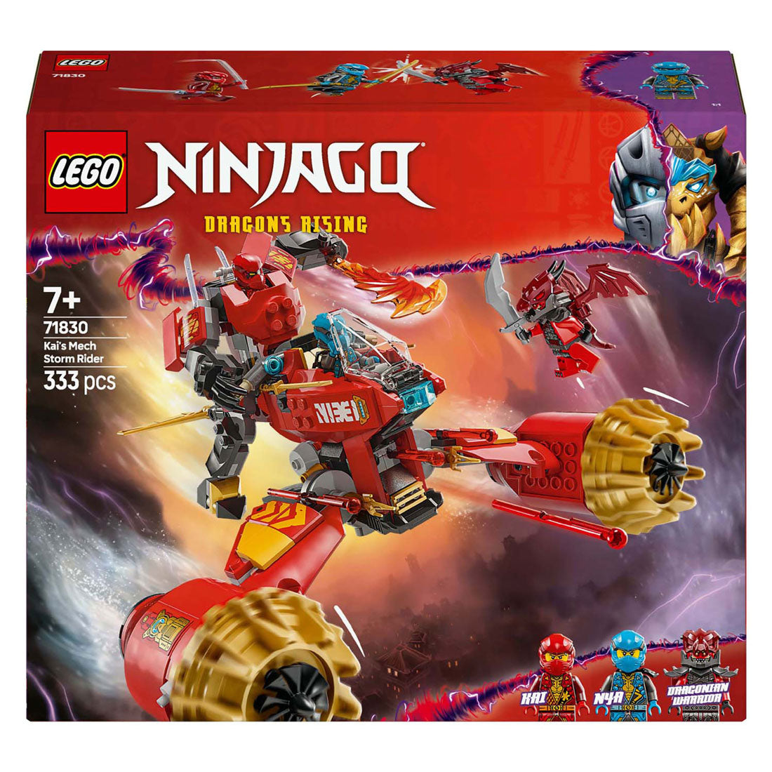 Lego Ninjago 71830 Kai's Mechestorm vozilo