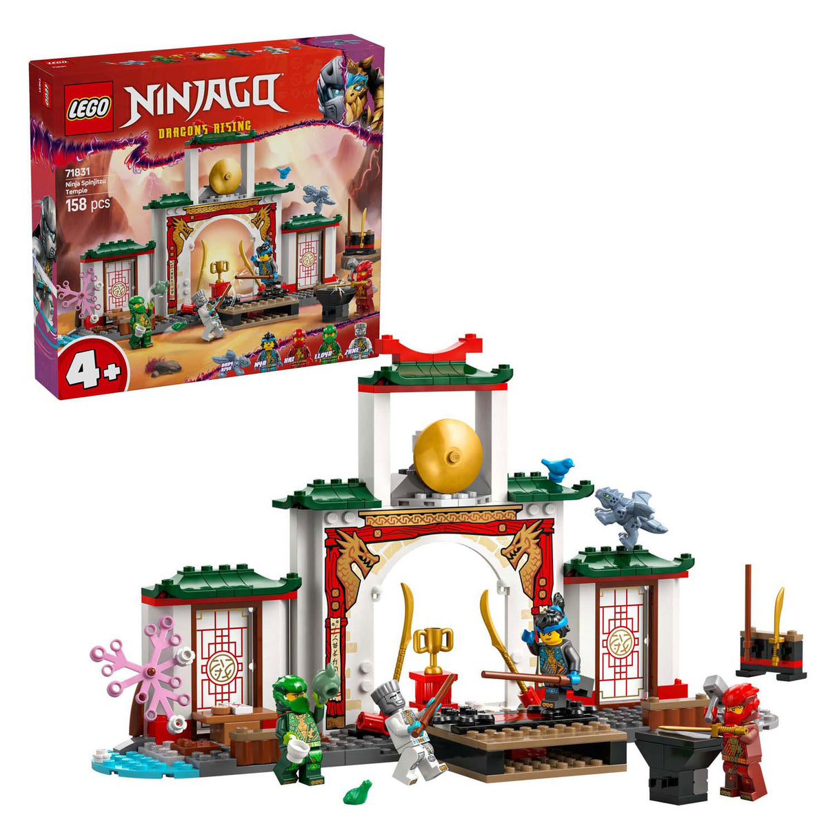 LEGO NINJAGO 71831 SPINJITZU NINJATPEL