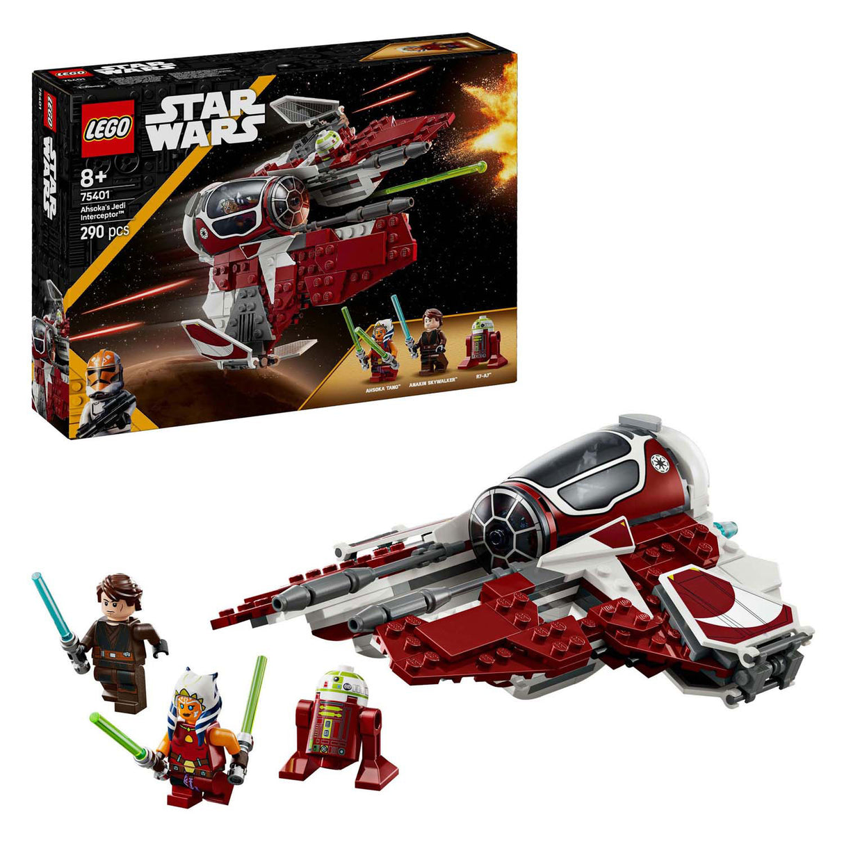 Lego Star Wars 75401 Ahsokas Jedi -Interceptor