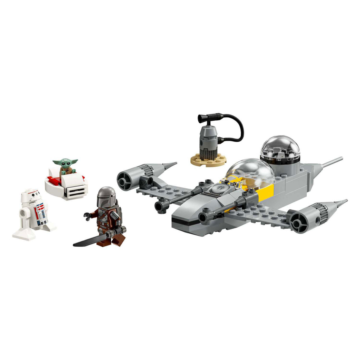 Lego Star Wars 75410 Mando et Grogu's N-1 Starfighter