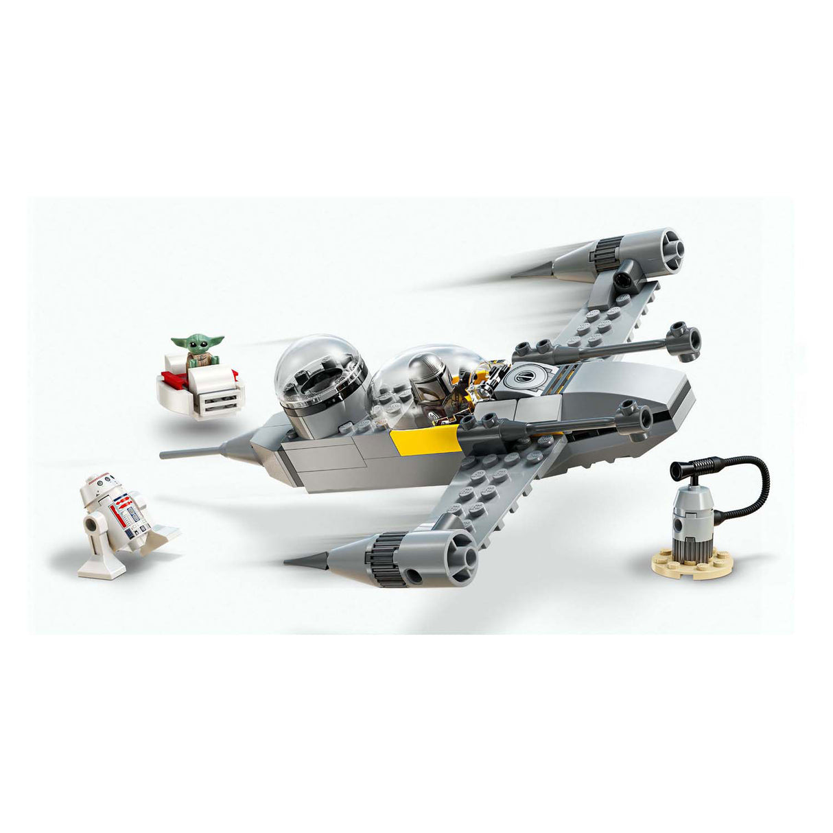 Lego Star Wars 75410 Mando in Grogu's N-1 Starfighter