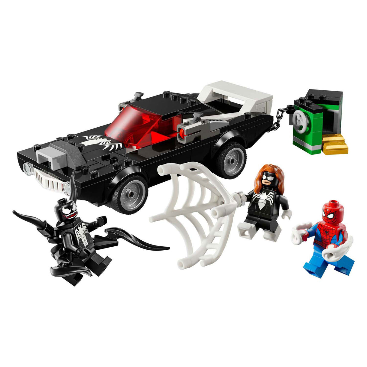 LEGO Super Heroes 76309 Spider-Man vs. Venom Classic Car