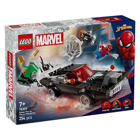 Lego super heros 76309 Spider-Man contre la voiture classique de Venom