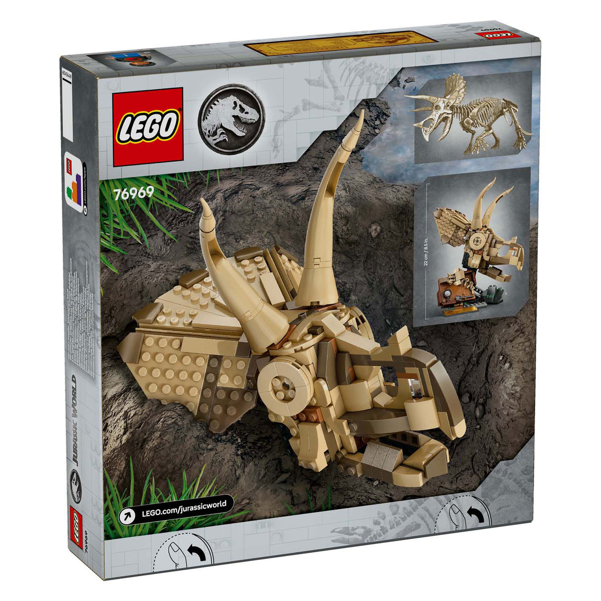 Lego Jurassic World 76969 Fossiles Dinosaurus: Triceratops Schedel