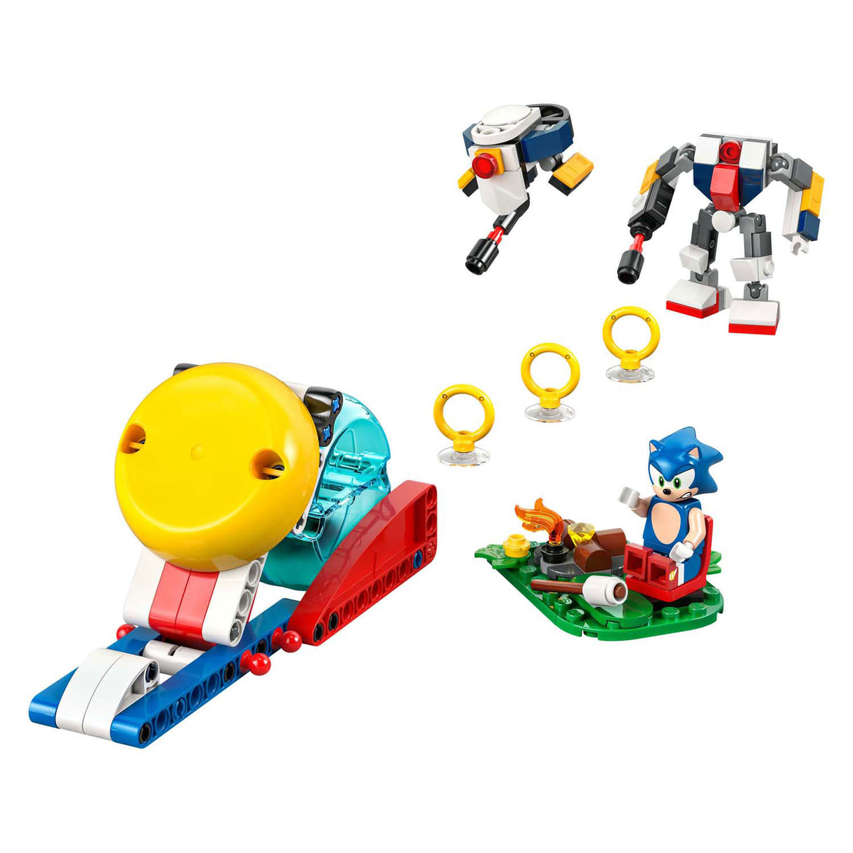 Lego Sonic the Hedgehog 77001 Sonics Kracheting w ognisku