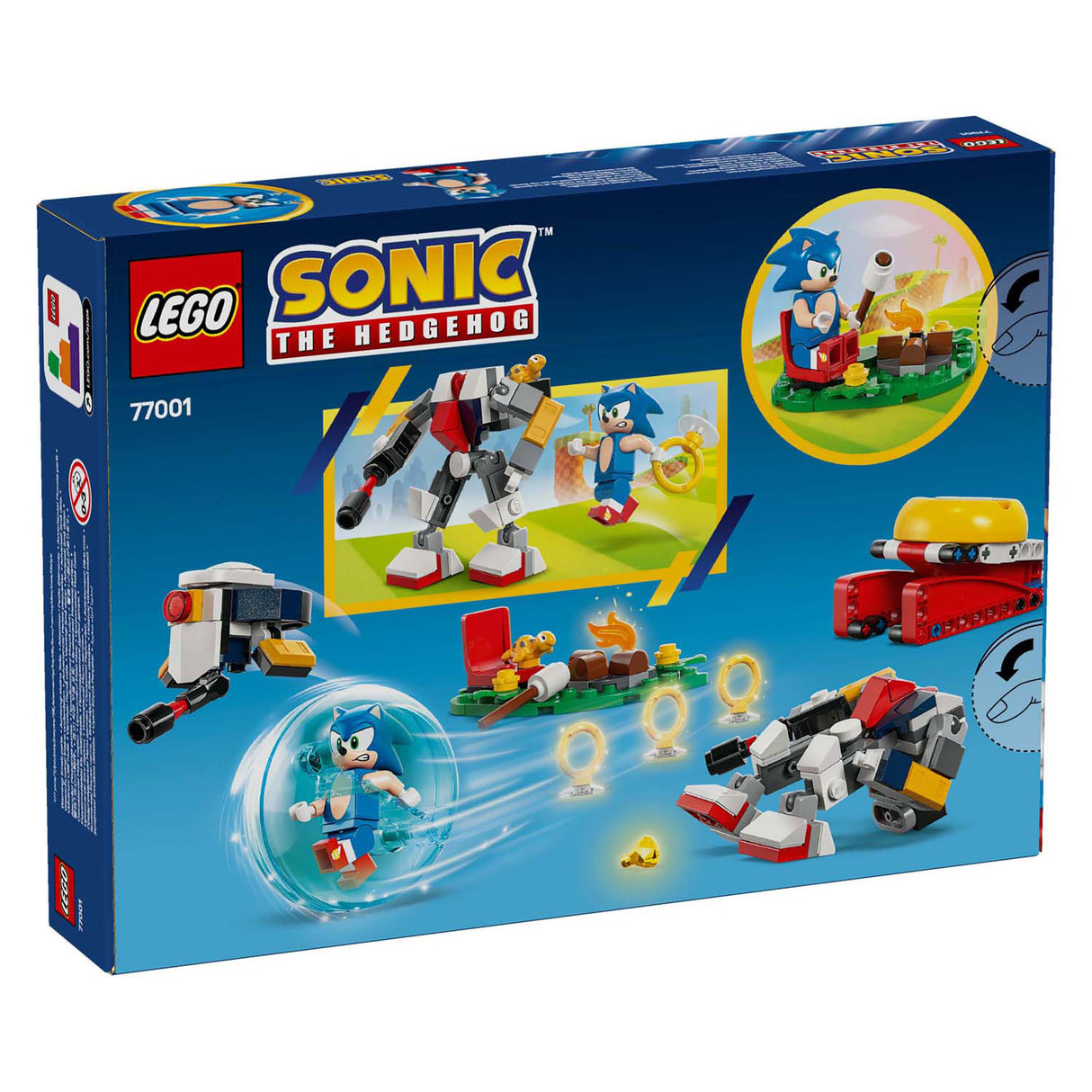 Lego Sonic The Hedgehog 77001 Sonics Kracheting au CampFire