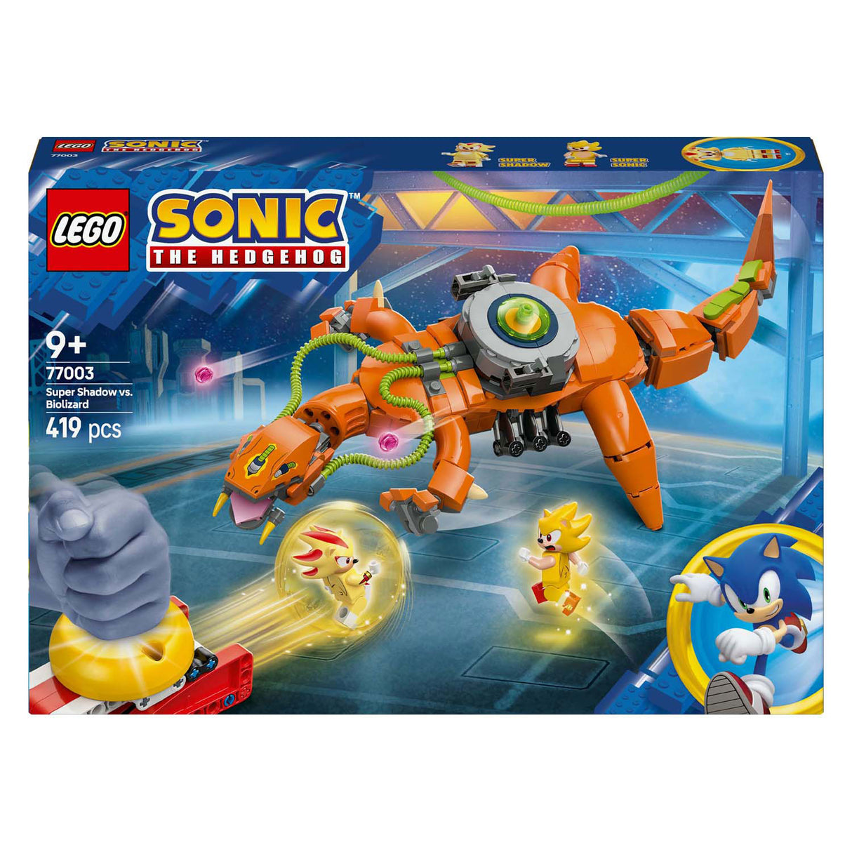Lego Sonic the Hedgehog 77003 Super Shadow contre le biolézard