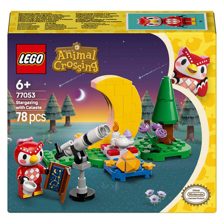 Lego animal traversant 77053 observant les étoiles avec céleste