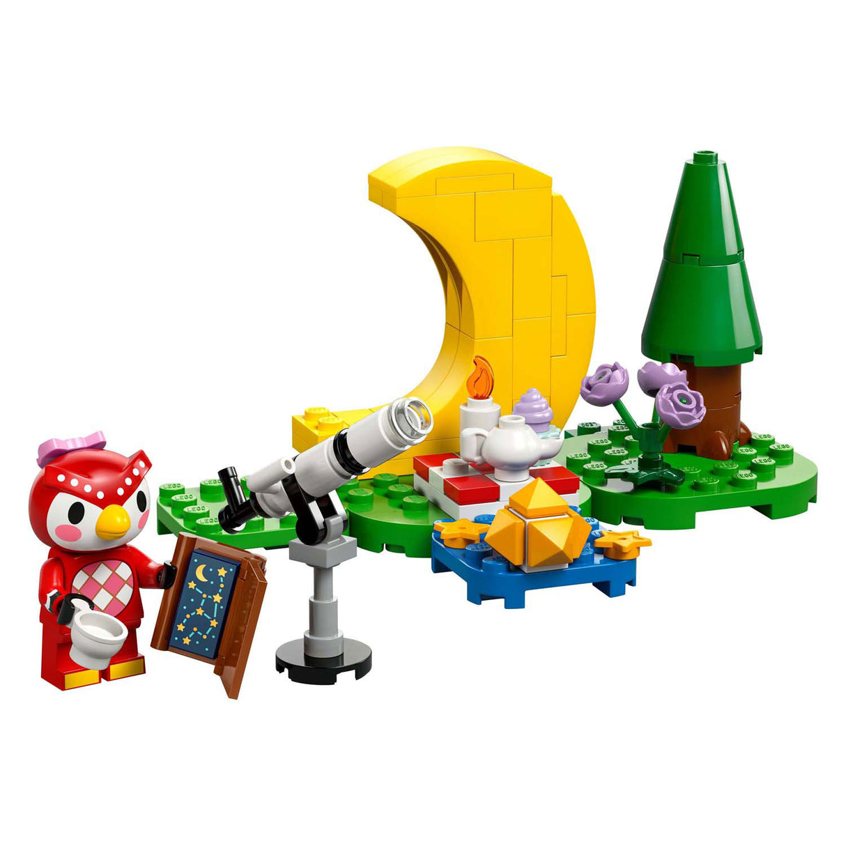 Lego animal traversant 77053 observant les étoiles avec céleste