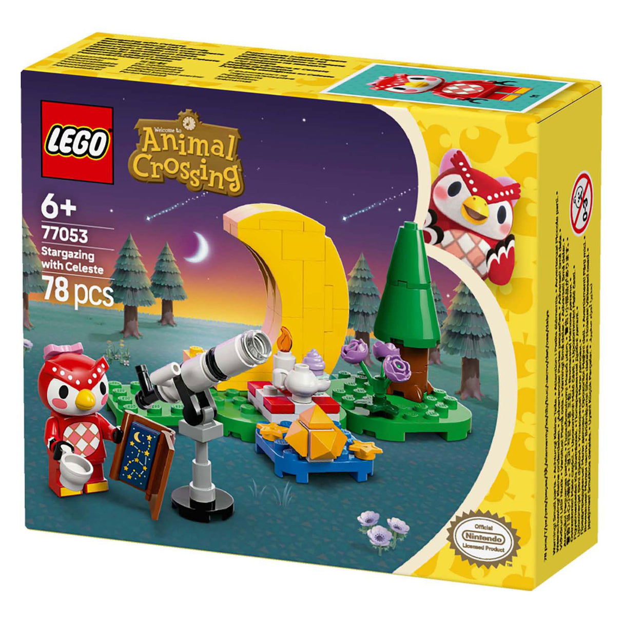 Lego animal traversant 77053 observant les étoiles avec céleste
