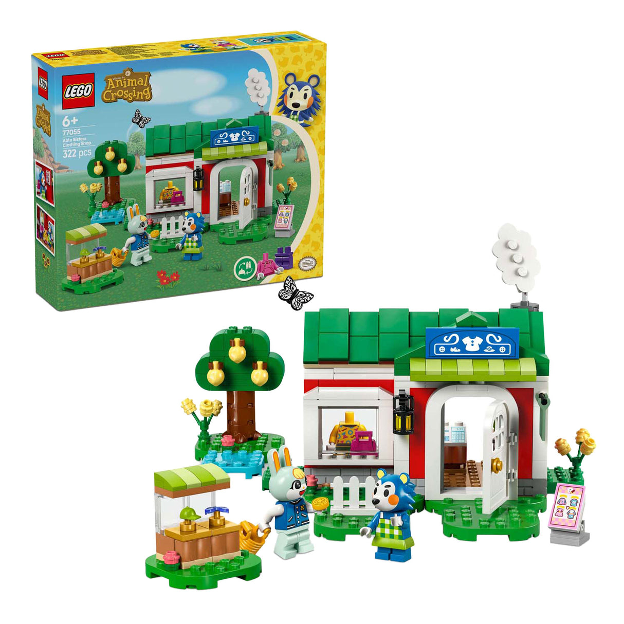 Lego Animal Crossing 77055 Tailor of the Sisters ABLE