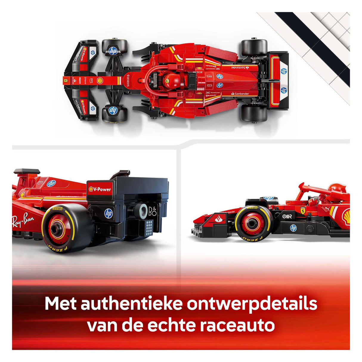 Lego Speed Champions 77242 Ferrari SF-24 Voiture de course F1