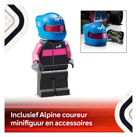Lego Speed Champions 77248 BWT Alpine F1 Team A524 Voiture de course