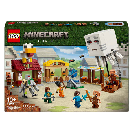 Lego Minecraft l'horrible attaque en ballon sur le village - 21273