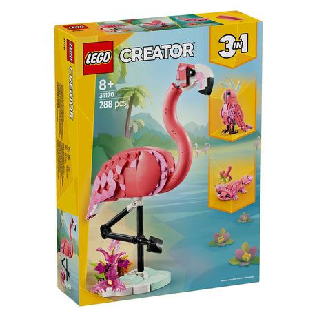 Lego Creator 31170 animaux sauvages flamant rose