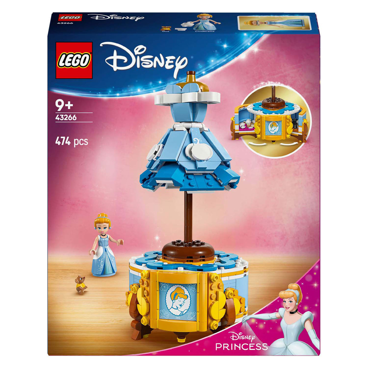 Lego Disney Princess 43266 La robe de Cendrillon