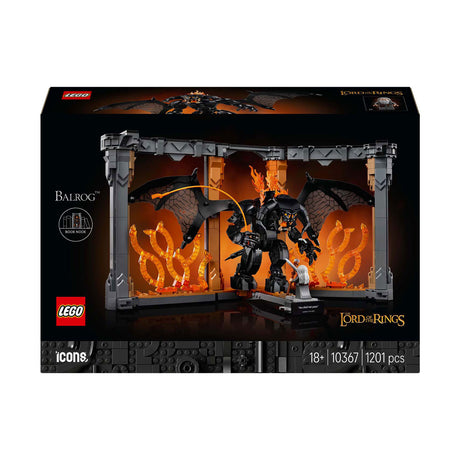 Lego icônes 10367 serre-livres le seigneur des anneaux Balrog