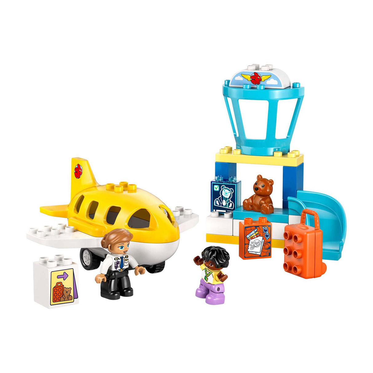 Lego® Duplo® city à l'aéroport pour la première fois - 10443