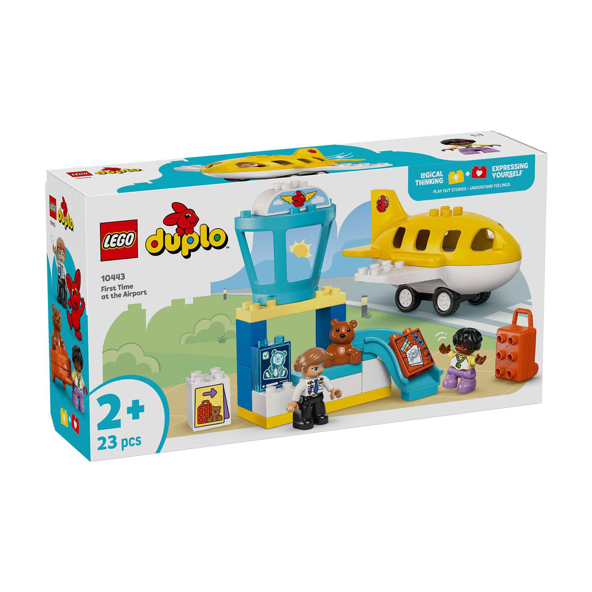 Lego® Duplo® city à l'aéroport pour la première fois - 10443