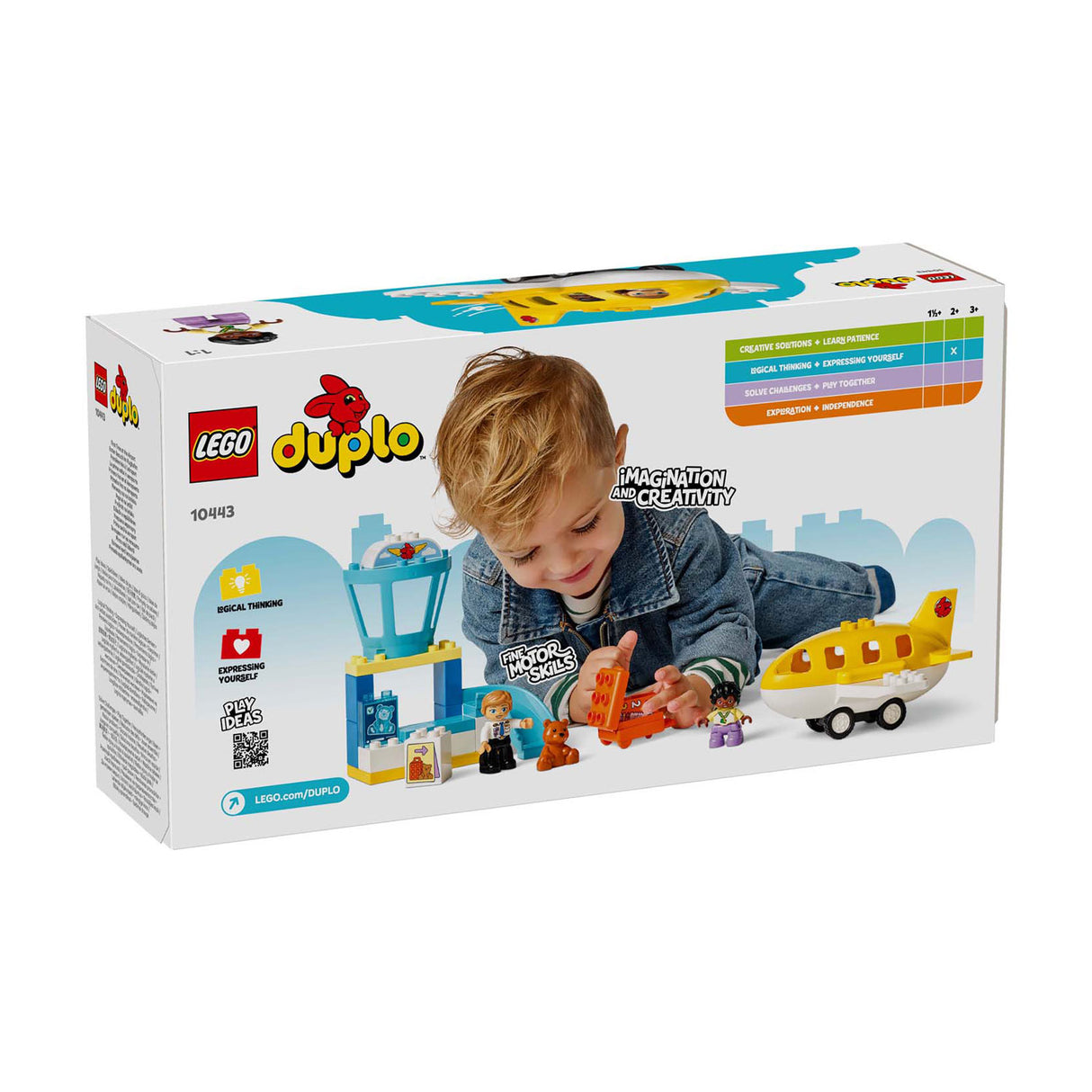 Lego® Duplo® city à l'aéroport pour la première fois - 10443