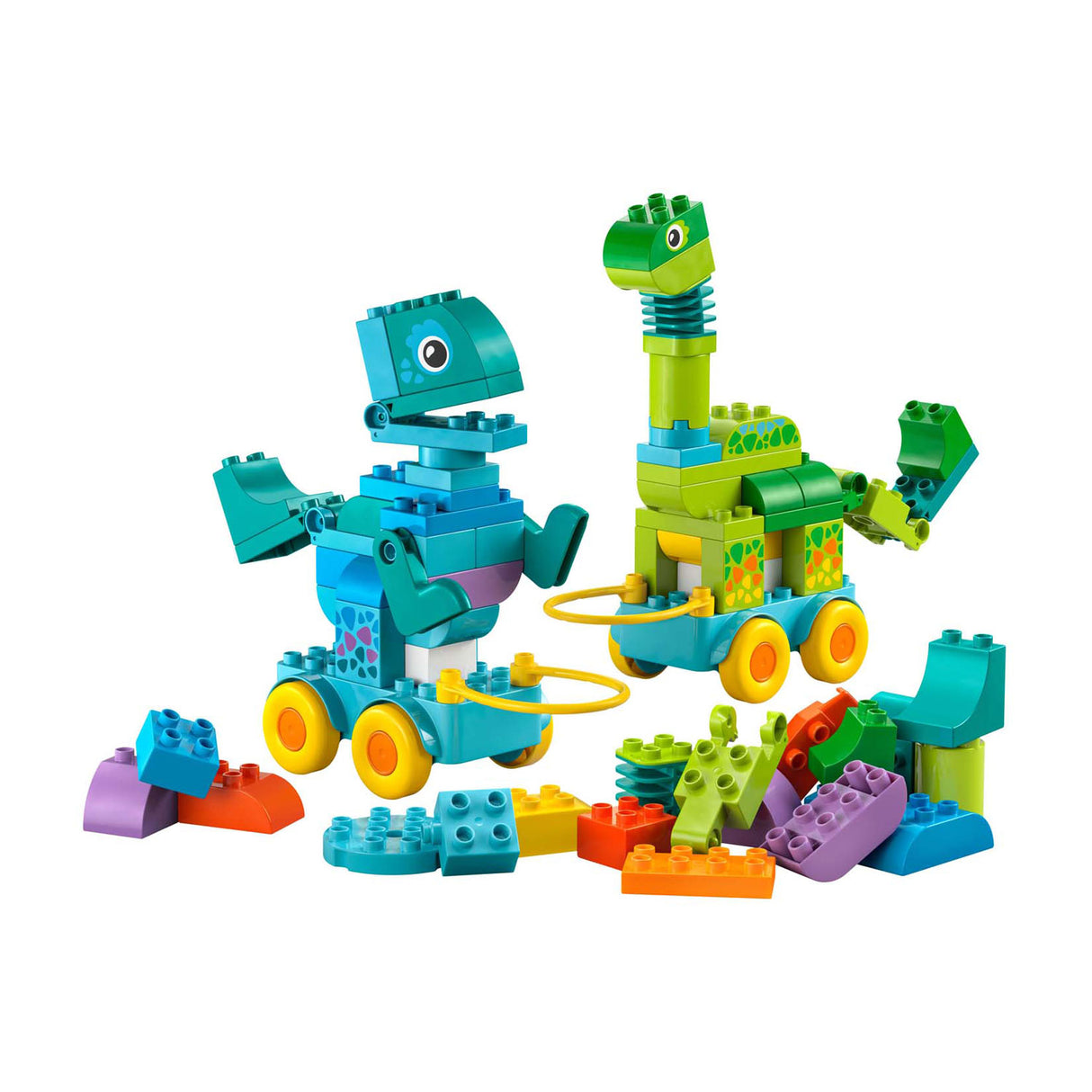 Lego Duplo 10451 dinosaures 3-en-1 sur roues