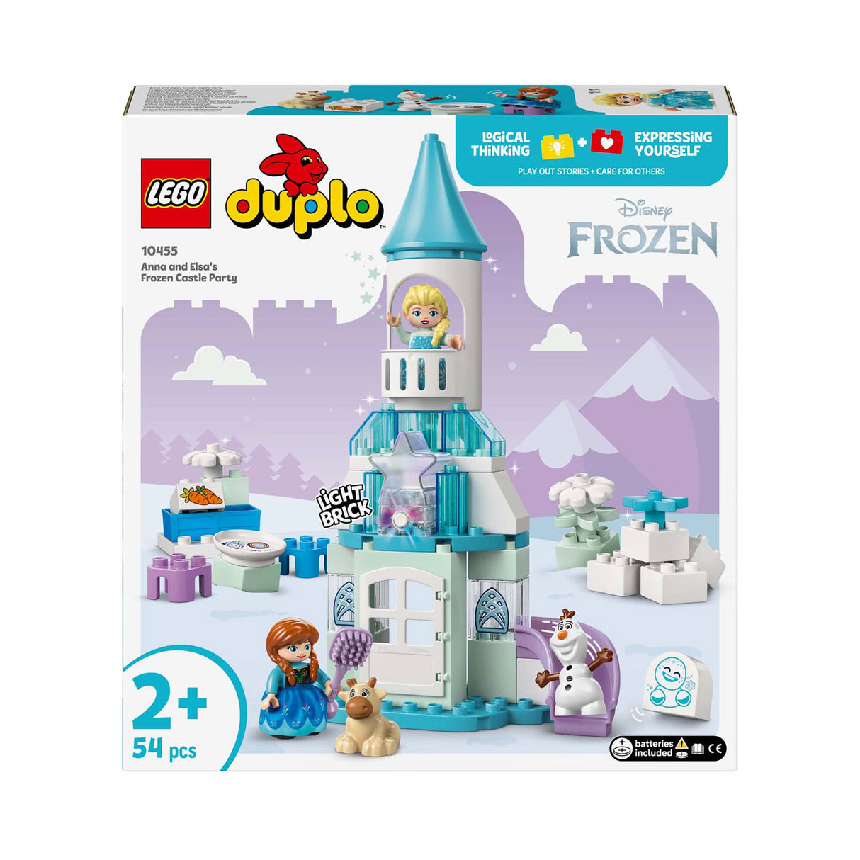 Lego duplo 10455 La fête au château gelé d'Anna et Elsa
