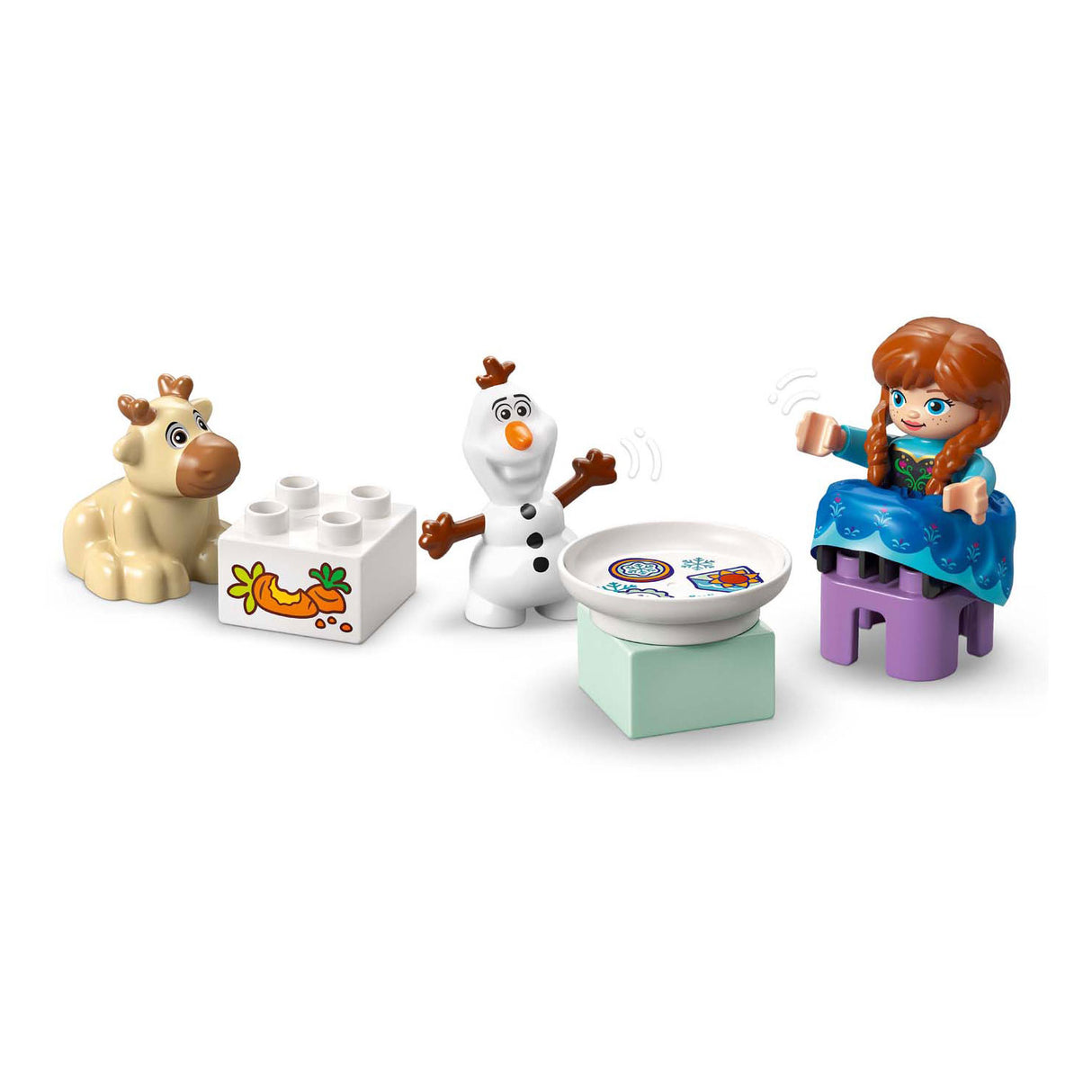 Lego duplo 10455 La fête au château gelé d'Anna et Elsa