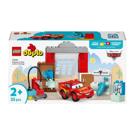 Lego Duplo Disney et Pixar Cars McQueens Visite au garage Docs - 10456
