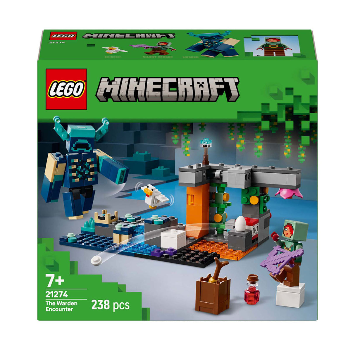 Lego minecraft 21274 la rencontre avec le superviseur