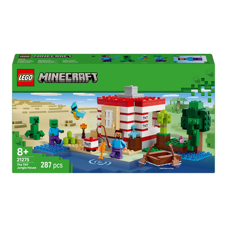 Lego ® Minecraft® La maison de la jungle TNT, ensemble de jeu vidéo - 21275