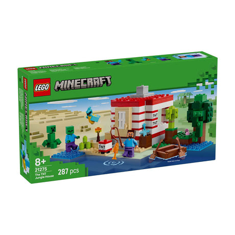 Lego ® Minecraft® La maison de la jungle TNT, ensemble de jeu vidéo - 21275