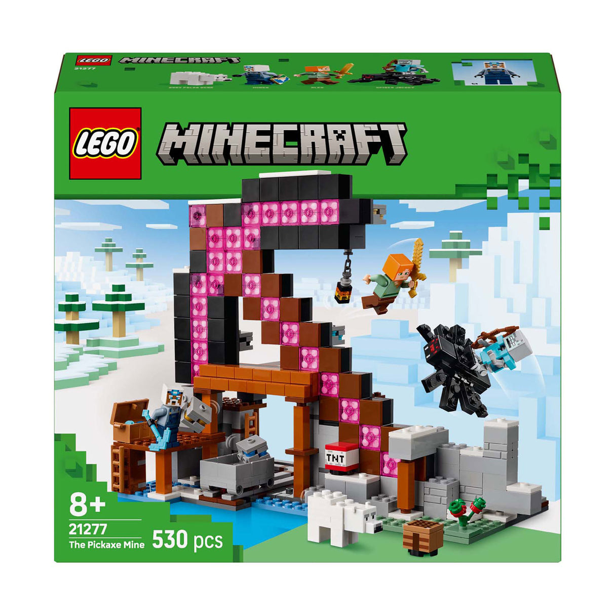 Lego minecraft 21277 la mine de pioche